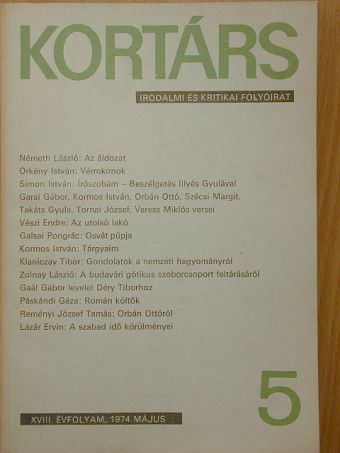 Bata Imre - Kortárs 1974. május [antikvár]