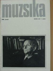 Boronkay Antal - Muzsika 1980. január [antikvár]