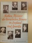 Dr. Wolfgang Schmidt-Hidding - Sieben meister des literarischen humors in England und Amerika [antikvár]