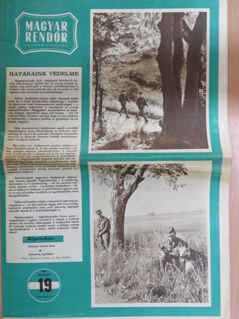Magyar Rendőr 1970. május 14. [antikvár]