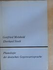 Eberhard Stock - Phonologie der deutschen Gegenwartssprache [antikvár]