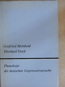 Eberhard Stock - Phonologie der deutschen Gegenwartssprache [antikvár]