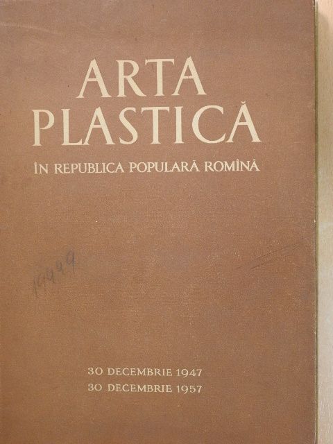 Arta Plastica in Republica Populara Romina [antikvár]