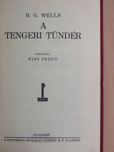 H. G. Wells - A tengeri tündér [antikvár]