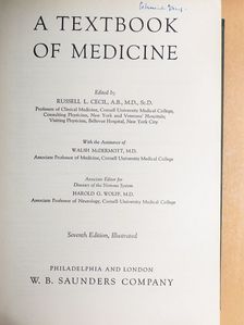 Alfred W. Adson - A Textbook of Medicine [antikvár]