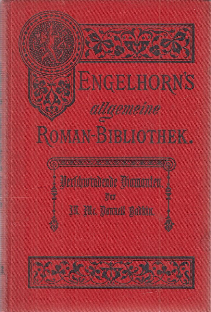 M. McDonnel Bodkin - Verschwindende Diamanten und andre Detektivgeschichten [antikvár]