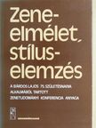 Breuer János - Zeneelmélet, stíluselemzés [antikvár]