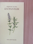 Szennay Ilona - Izsóplevelek [antikvár]