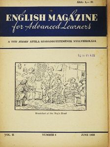 English Magazine for Advanced Learners 1958/6. [antikvár]
