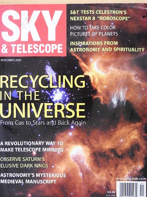 Gary Seronik - Sky & Telescope November 2000 [antikvár]