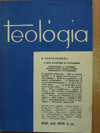 Belon Gellért - Teológia 1979/3. [antikvár]