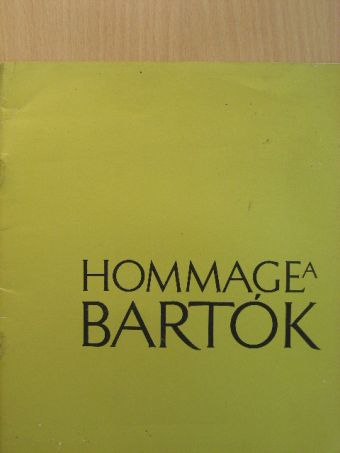 Almási Miklós - Hommage a Bartók [antikvár]