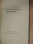 Osvát Ernő - Az elégedetlenség könyvéből [antikvár]