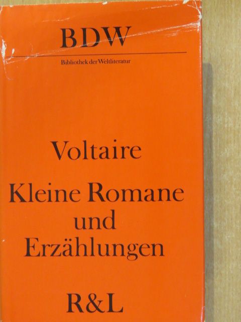 Voltaire - Kleine Romane und Erzählungen [antikvár]