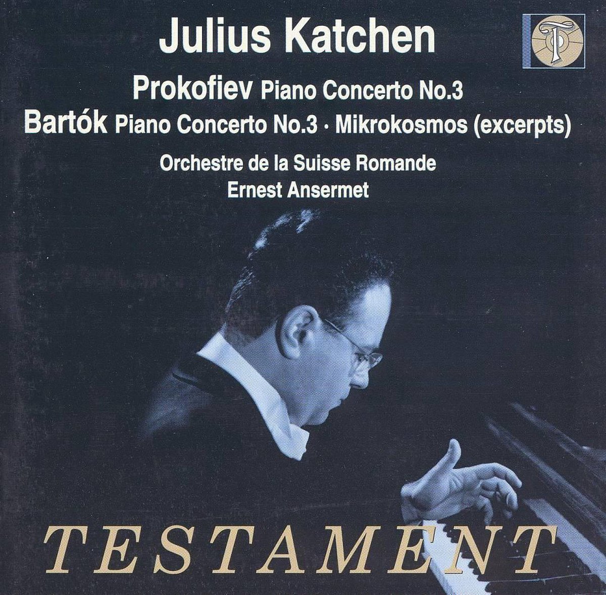 PROKOFIEV, BARTÓK - JULIUS KATCHEN PLAYSPROKOFIEV &  BARTÓK CD