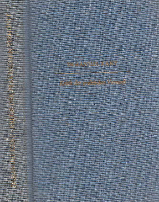 Immanuel Kant - Kritik der praktischen Vernunft [antikvár]