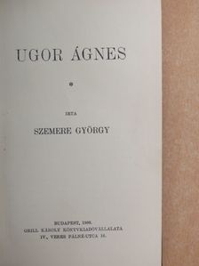 Szemere György - Ugor Ágnes [antikvár]