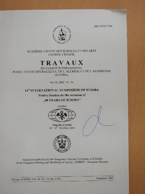 Anto Markotic - Travaux 34/2003 [antikvár]