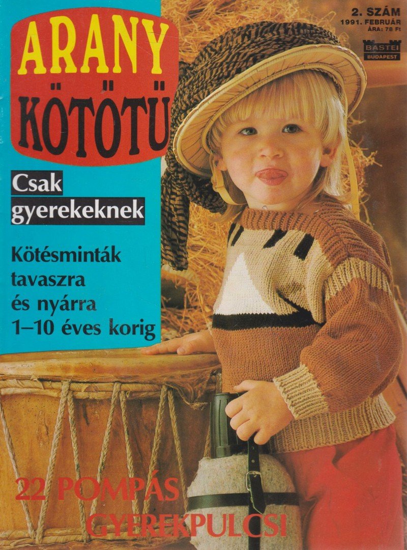 Scherz Ágnes (szerk.) - Arany Kötőtű 1991. 2. szám [antikvár]