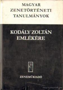 Bónis Ferenc - Magyar zenetörténeti tanulmányok [antikvár]
