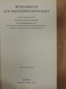 Wörterbuch zur Biblischen Botschaft [antikvár]
