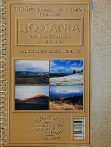 Románia autósatlasza/Európa Írországtól Ukrajnáig [antikvár]
