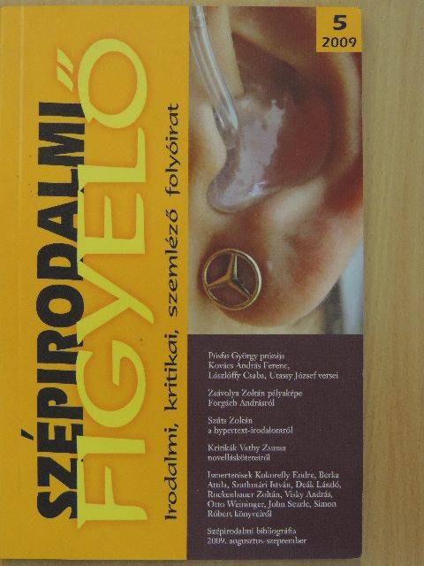 Báger Gusztáv - Szépirodalmi Figyelő 2009/5. [antikvár]