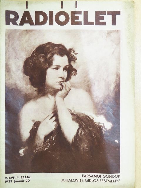 Babay József - Rádióélet 1933. január 20. [antikvár]