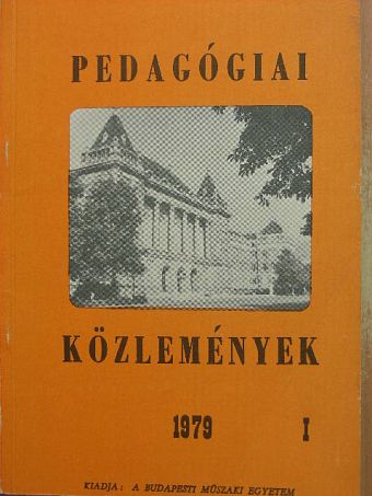 Dr. Gábor Éva - Pedagógiai Közlemények 1979/1. [antikvár]