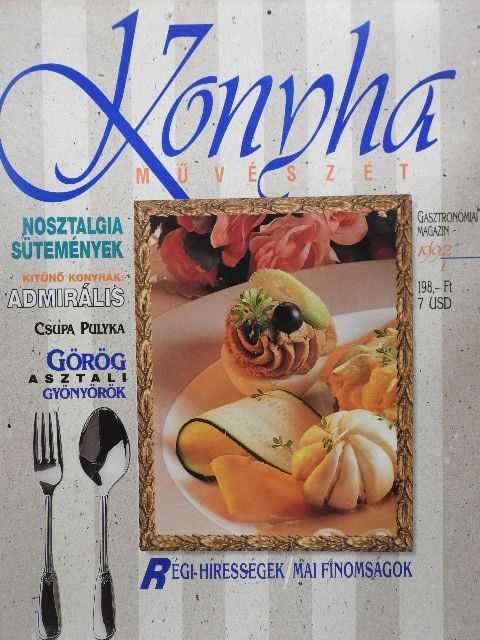 Konyhaművészet 1992/1. [antikvár]