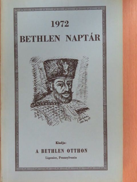 Csia Kálmán - Bethlen naptár 1972 [antikvár]