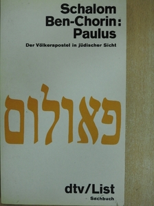 Schalom Ben-Chorin - Paulus [antikvár]
