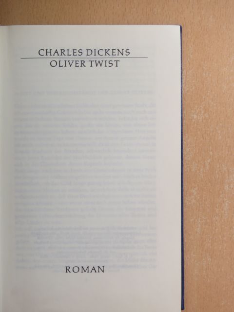 Charles Dickens - Oliver Twist [antikvár]