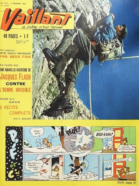 Jean Tabary - PIF Vaillant 3. Février 1963 [antikvár]