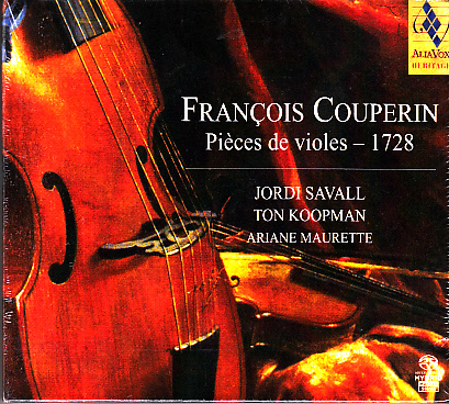 COUPERIN - PIÉCES DE VIOLES CD