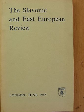 F. L. Carsten - The Slavonic and East European Review June 1965 [antikvár]