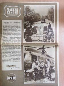 Magyar Rendőr 1970. május 21. [antikvár]