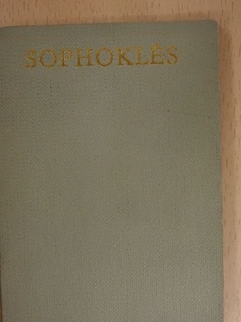 Sophoklés - Sophoklés [antikvár]