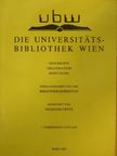 Die Universitätsbibliothek Wien [antikvár]