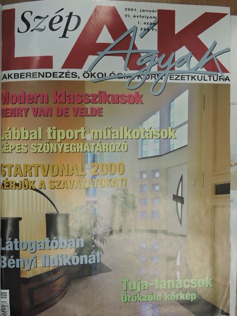 Kocsán Éva - Szép Lak 2001. január-december + 4 db extra melléklet [antikvár]