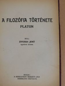 Zivuska Jenő - A filozófia története [antikvár]