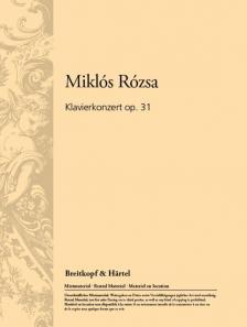 RÓZSA MIKLÓS - KONZERT FÜR KLAVIER UND ORCHESTER OP.31 FÜR 2 KLAVIERE