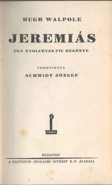 Walpole, Hugh - Jeremiás [antikvár]