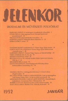 CSUHAI ISTVÁN - Jelenkor 1992. január [antikvár]