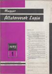 Holló Ferenc - Magyar Állatorvosok Lapja 1973. Január [antikvár]