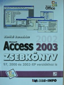 Bártfai Barnabás - Access 2003 zsebkönyv [antikvár]