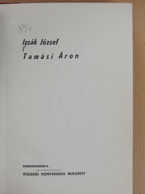 Izsák József - Tamási Áron [antikvár]