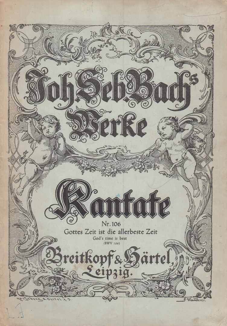 Johann Sebastian Bach - Kantate Nr. 106 [antikvár]