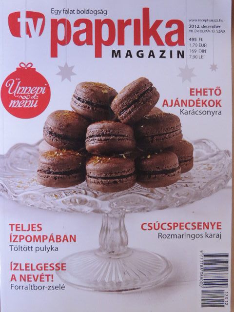TV Paprika Magazin 2012. december [antikvár]