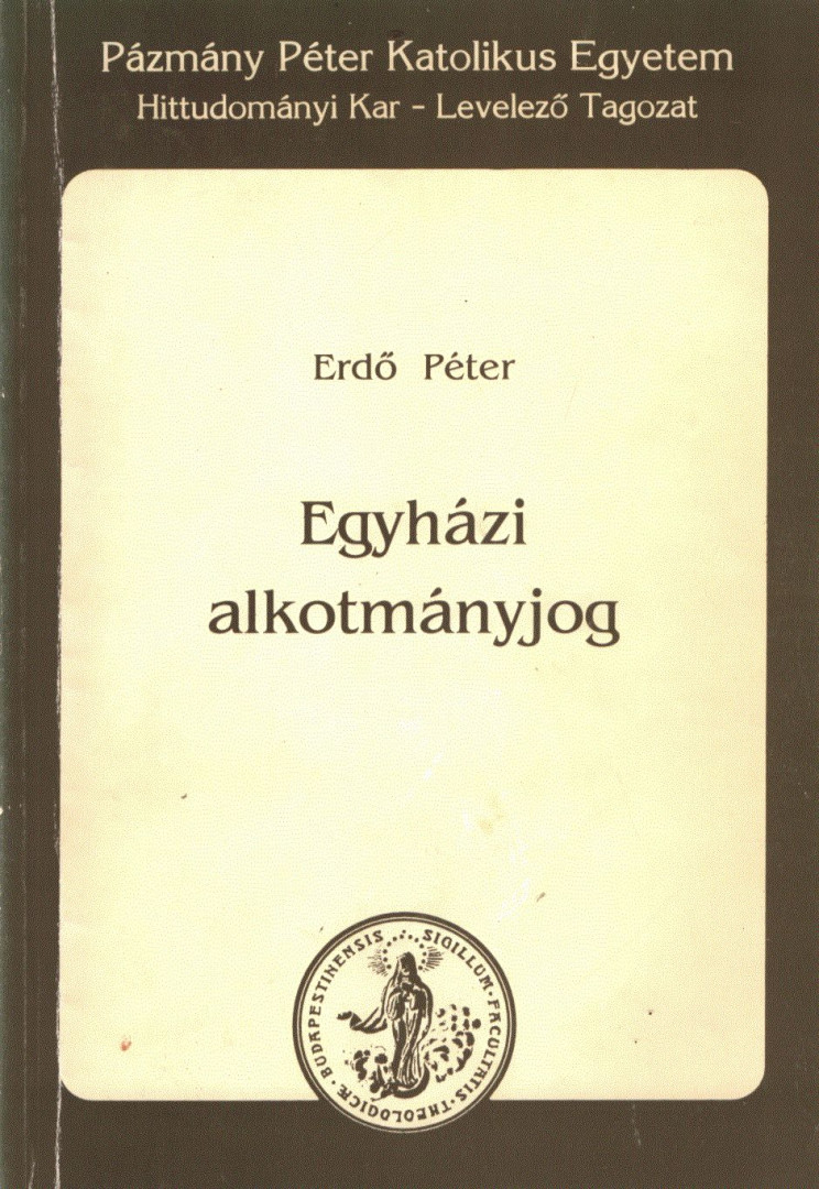 Erdő Péter - Egyházi alkotmányjog [antikvár]